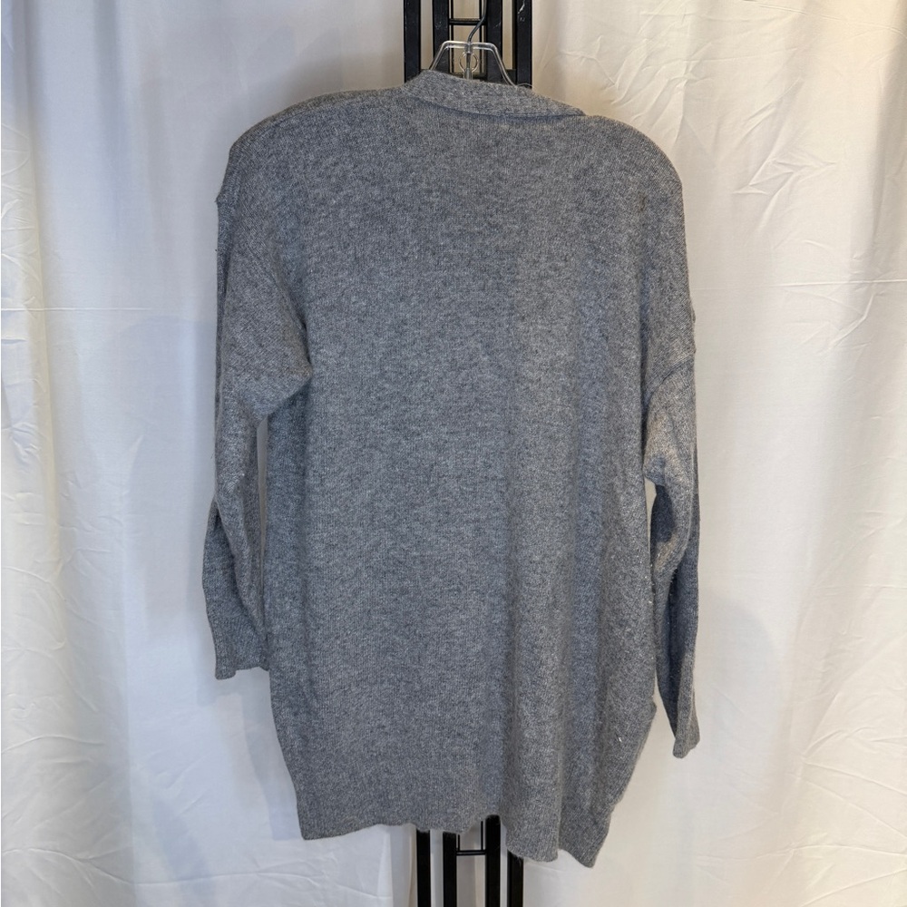 JH Collectibles Heather Gray Open Cardigan - Picture 3 of 4
